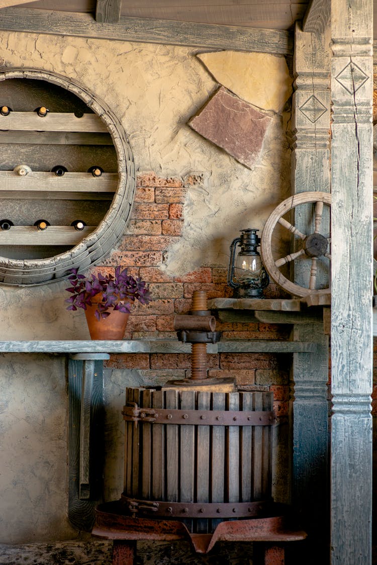 Antique Wine Press