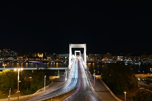 Kostnadsfri bild av budapest, lång exponering, staden på natten