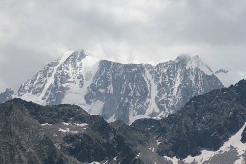 Scenic View of the Snowy Mountains