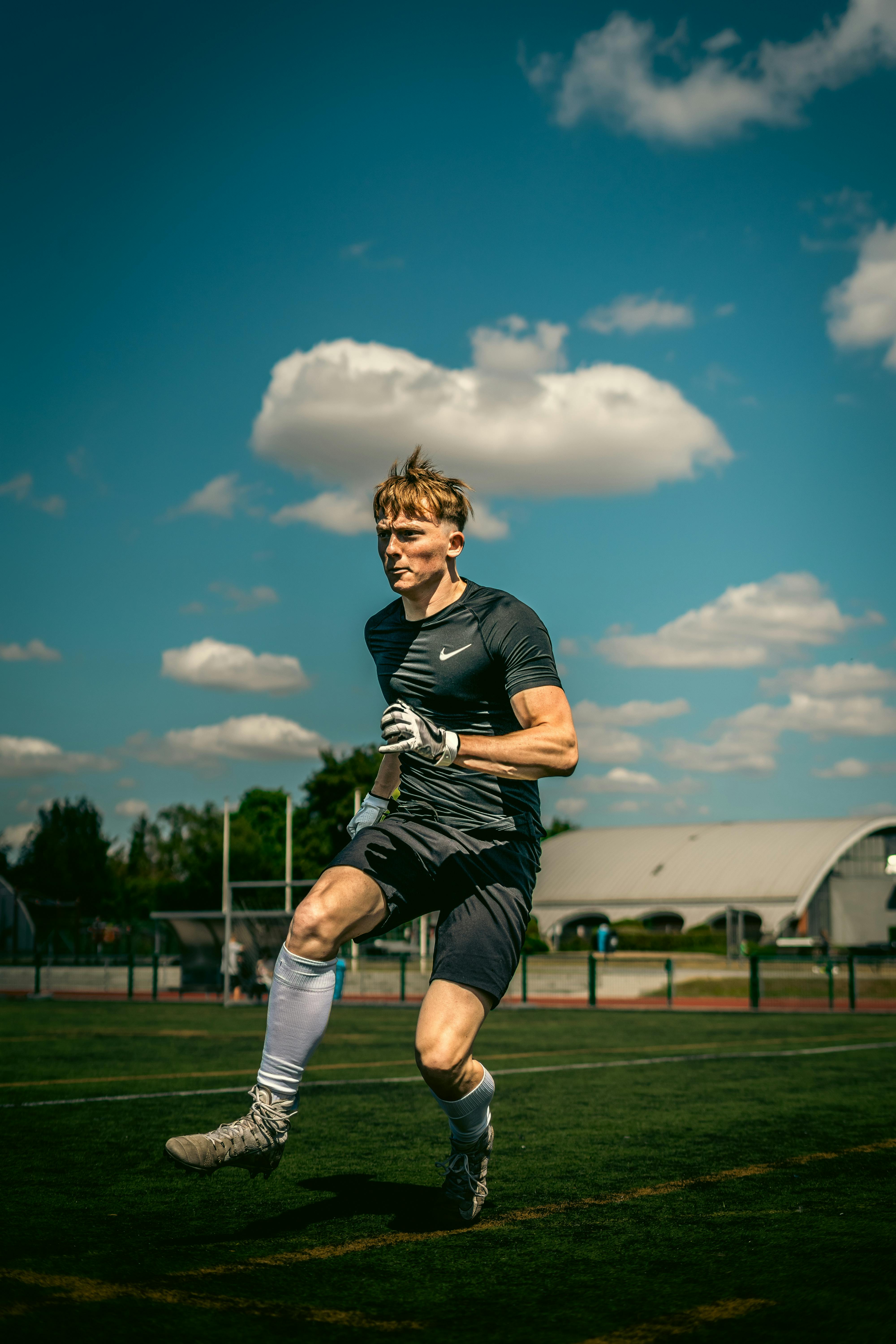 men wearing nike