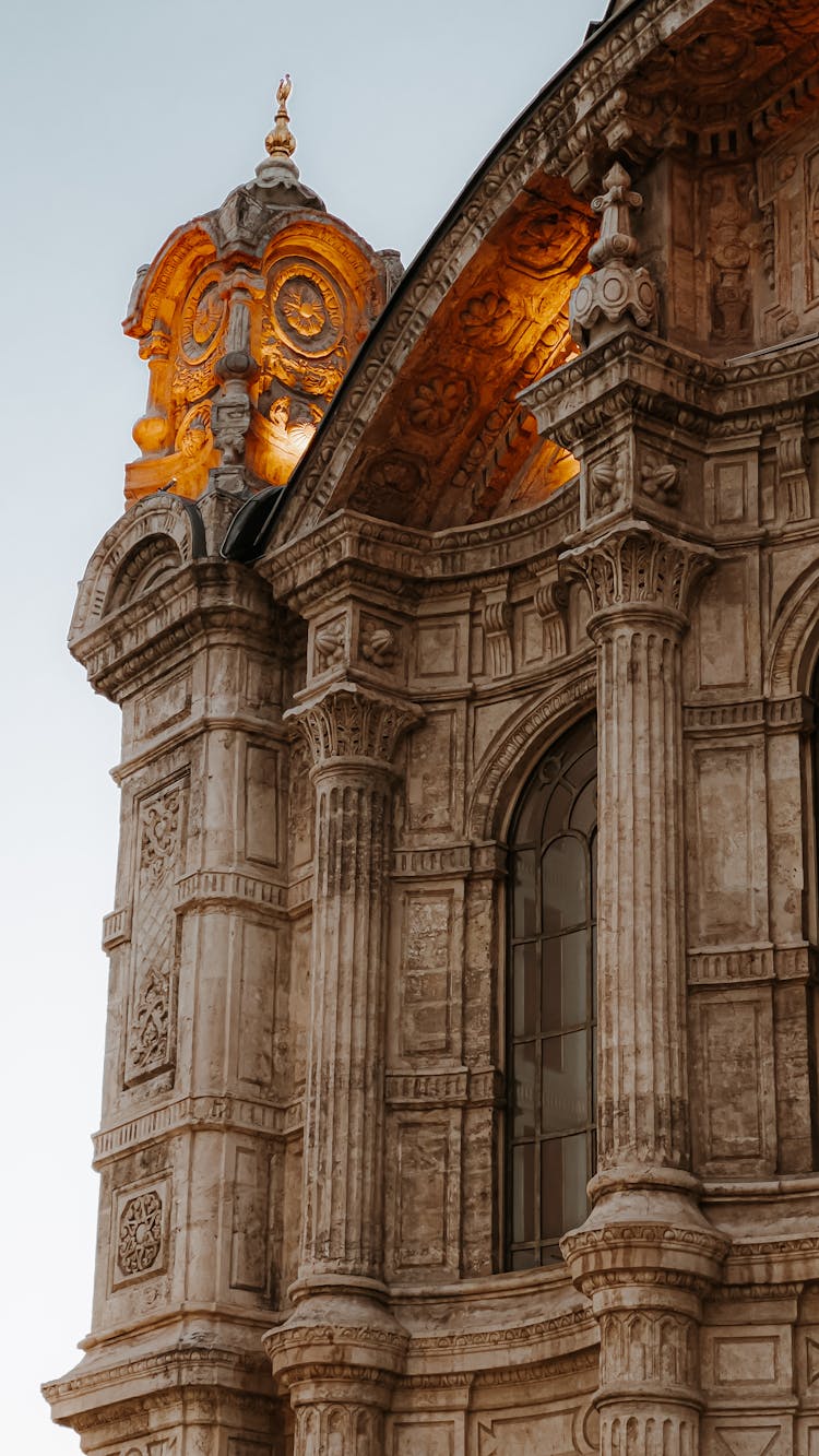 Ortakoy Mosque In Istanbul, Turkey