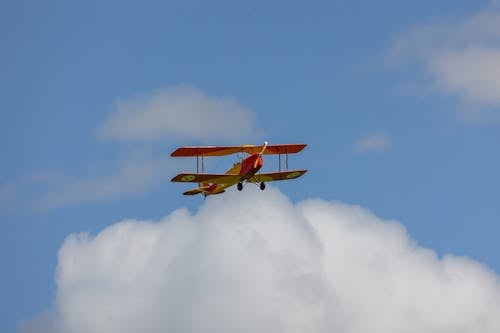 A Plane Flying in the Sky 