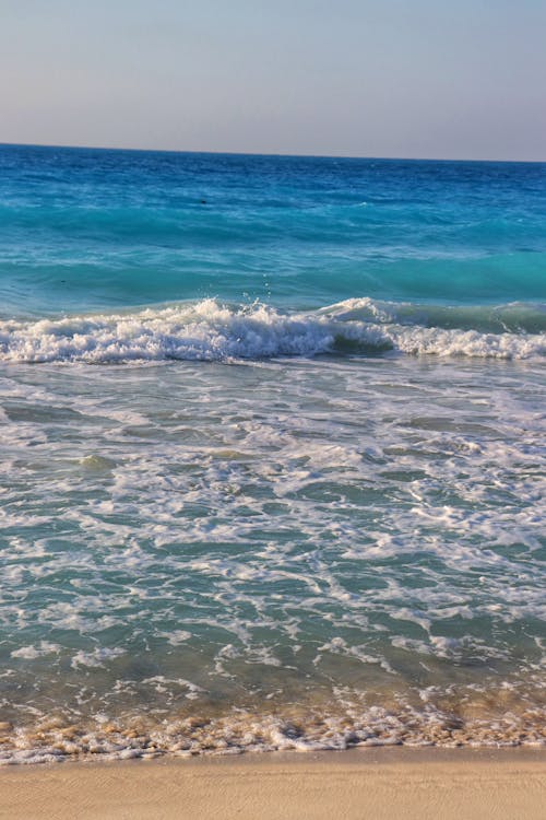 Waves Crashing on the Shore