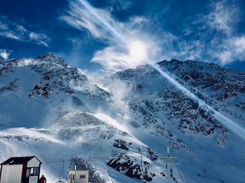 Fotos de stock gratuitas de Argentina, caída de nieve, cima de montaña