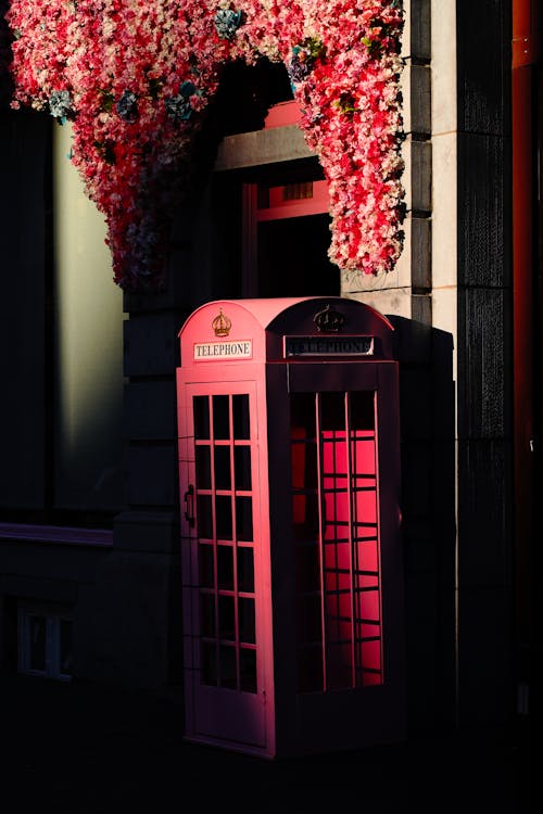 A Pink Telephone Booth