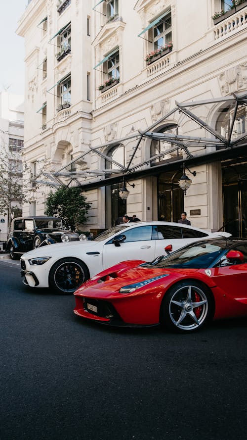 Motor Vehicles Parked on the Street