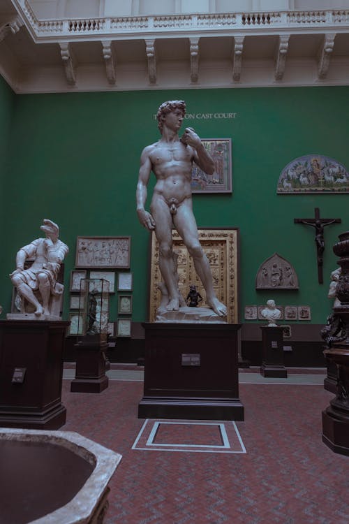 Free Statues Inside the Museum Stock Photo