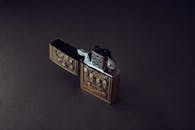 A Lighter on a Flat Surface