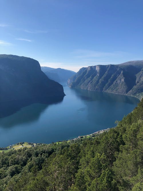 Foto stok gratis fjord