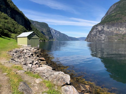 Gratis lagerfoto af Fjord