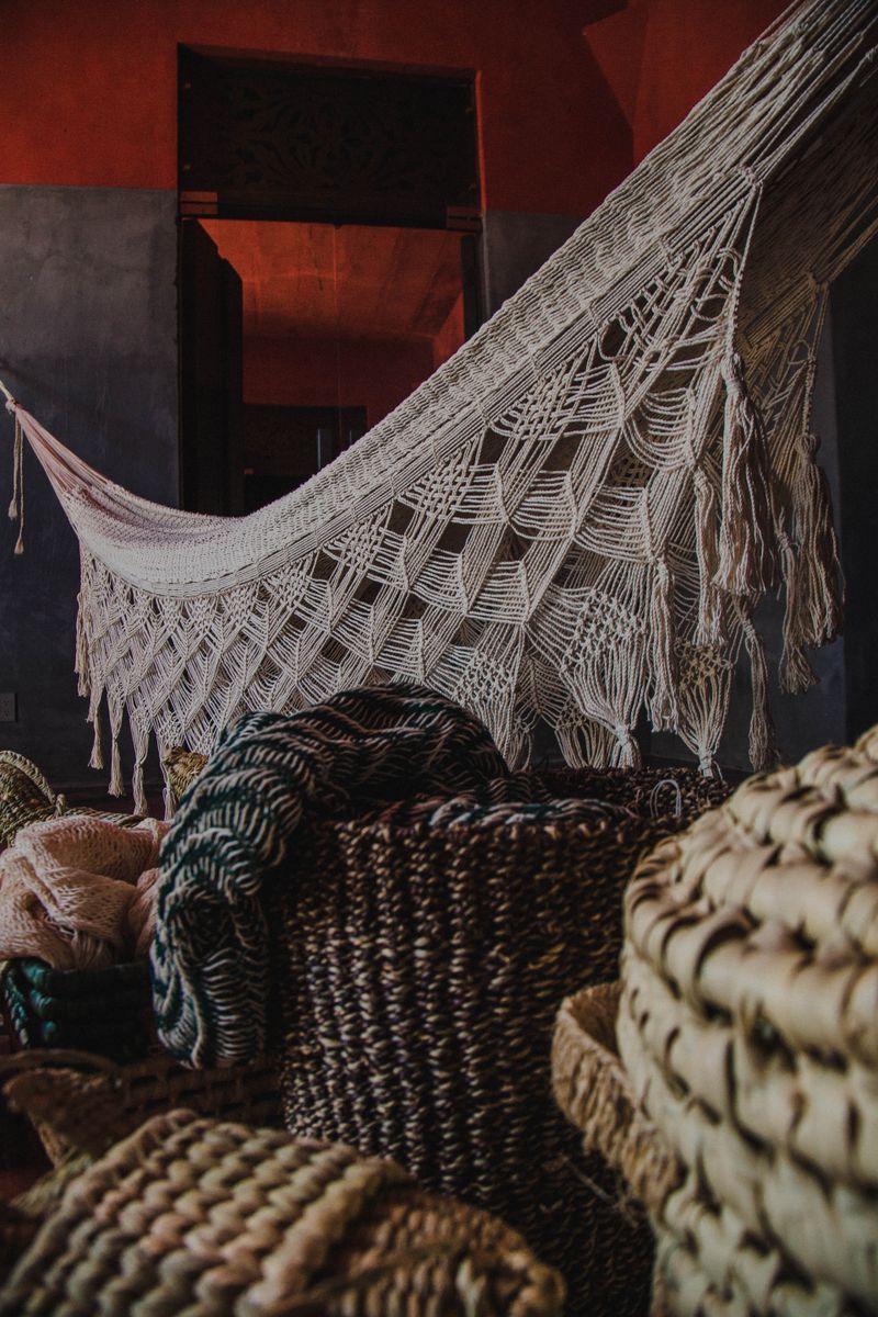 Woven hammocks