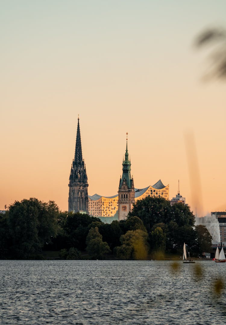 St. Stephen's Cathedral Near Body Of Water