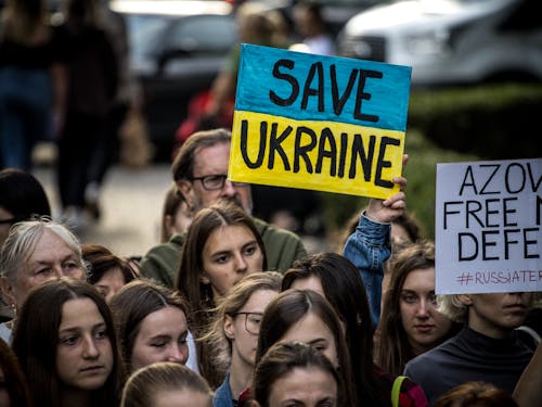 ウクライナ, グループ, バナーの無料の写真素材