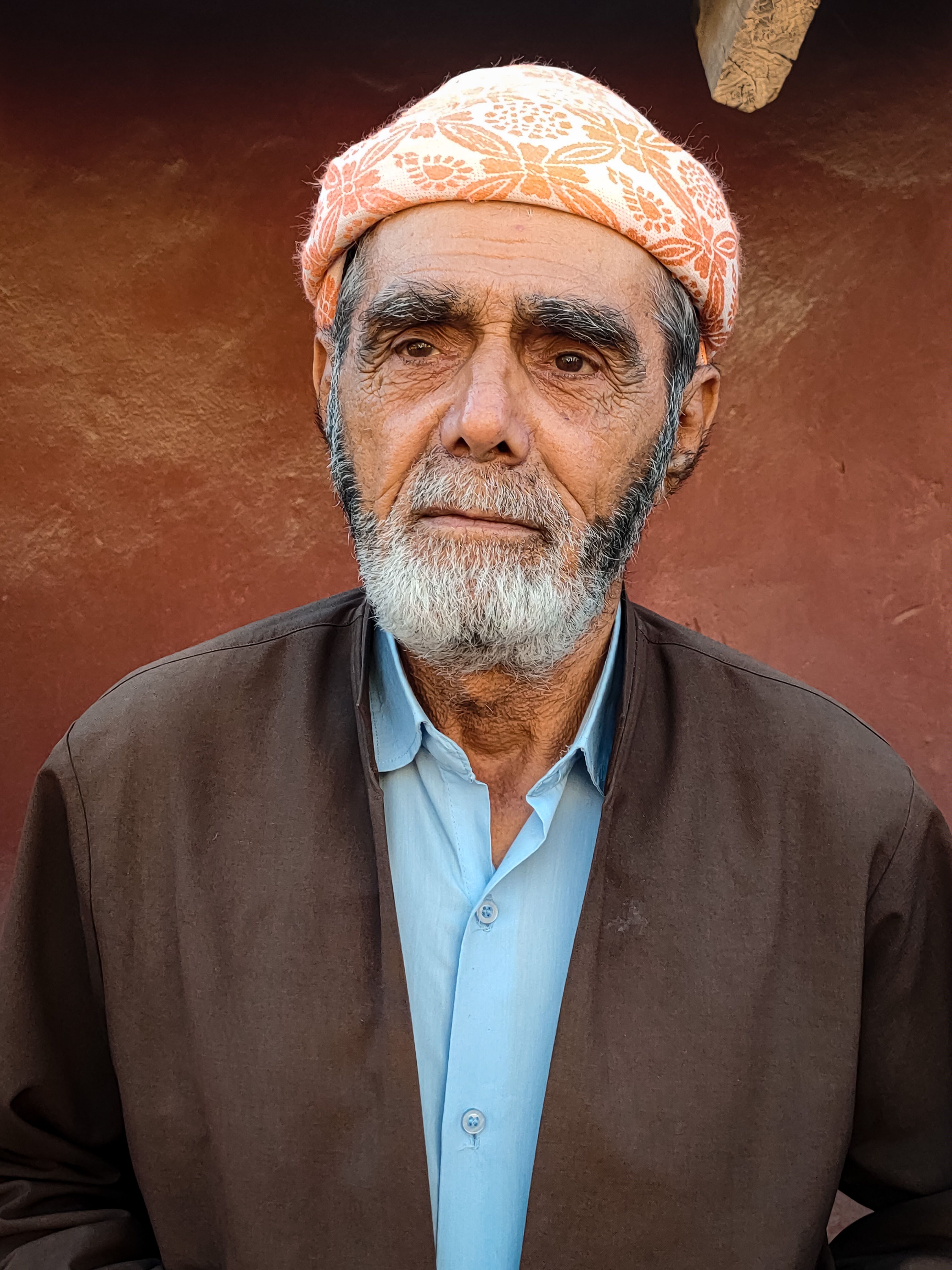 Old Bearded Man in Headwear in Nature · Free Stock Photo