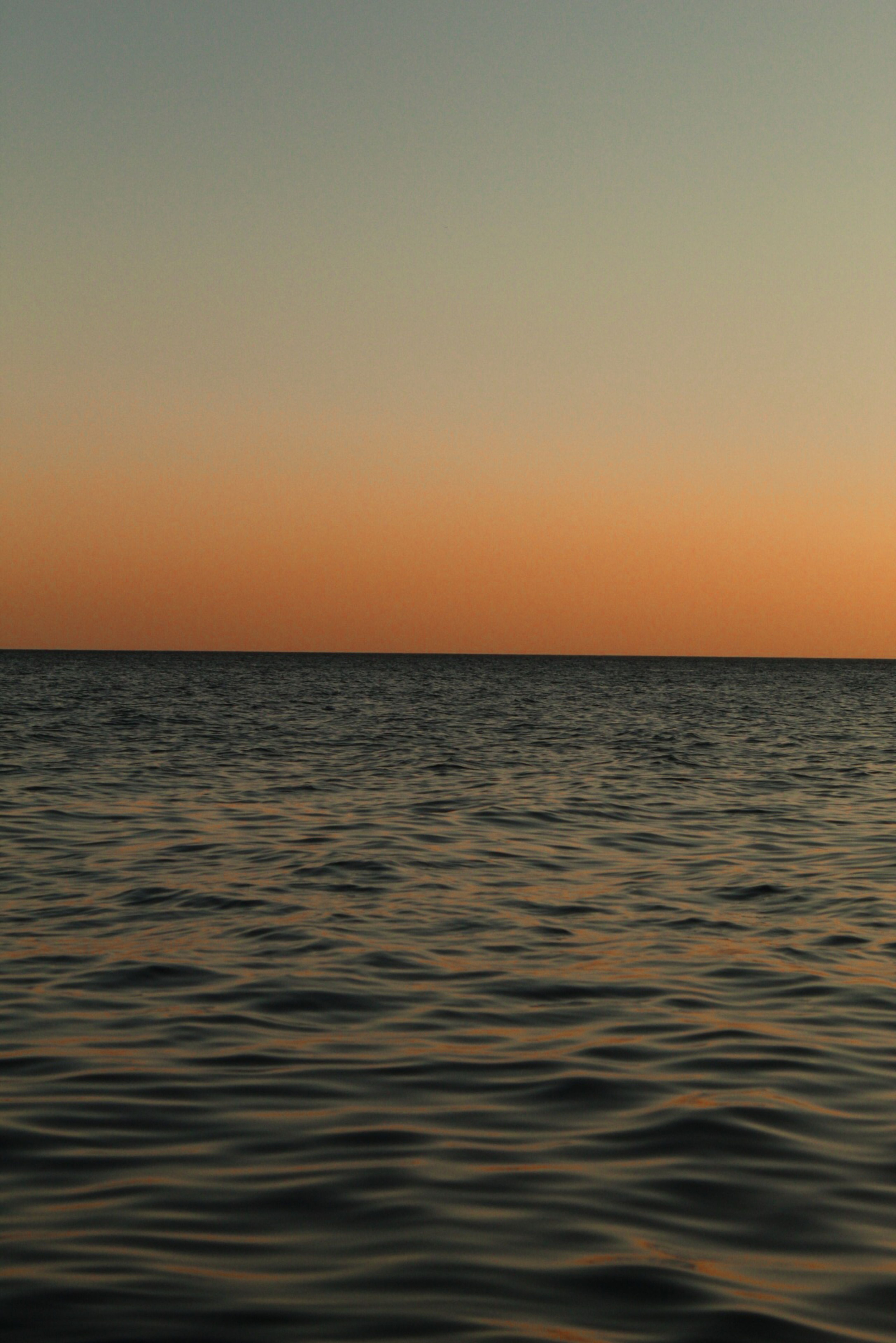 A View of the Sea During Sunset · Free Stock Photo