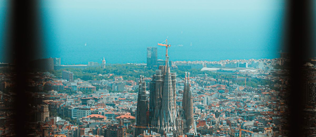 Vista de la Sagrada Familia