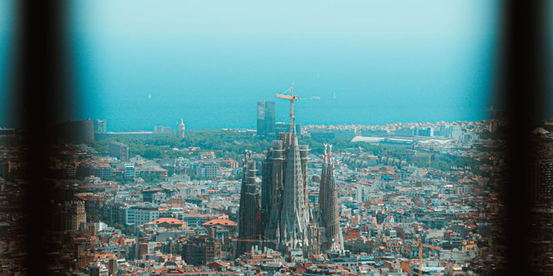 Vista de la Sagrada Familia