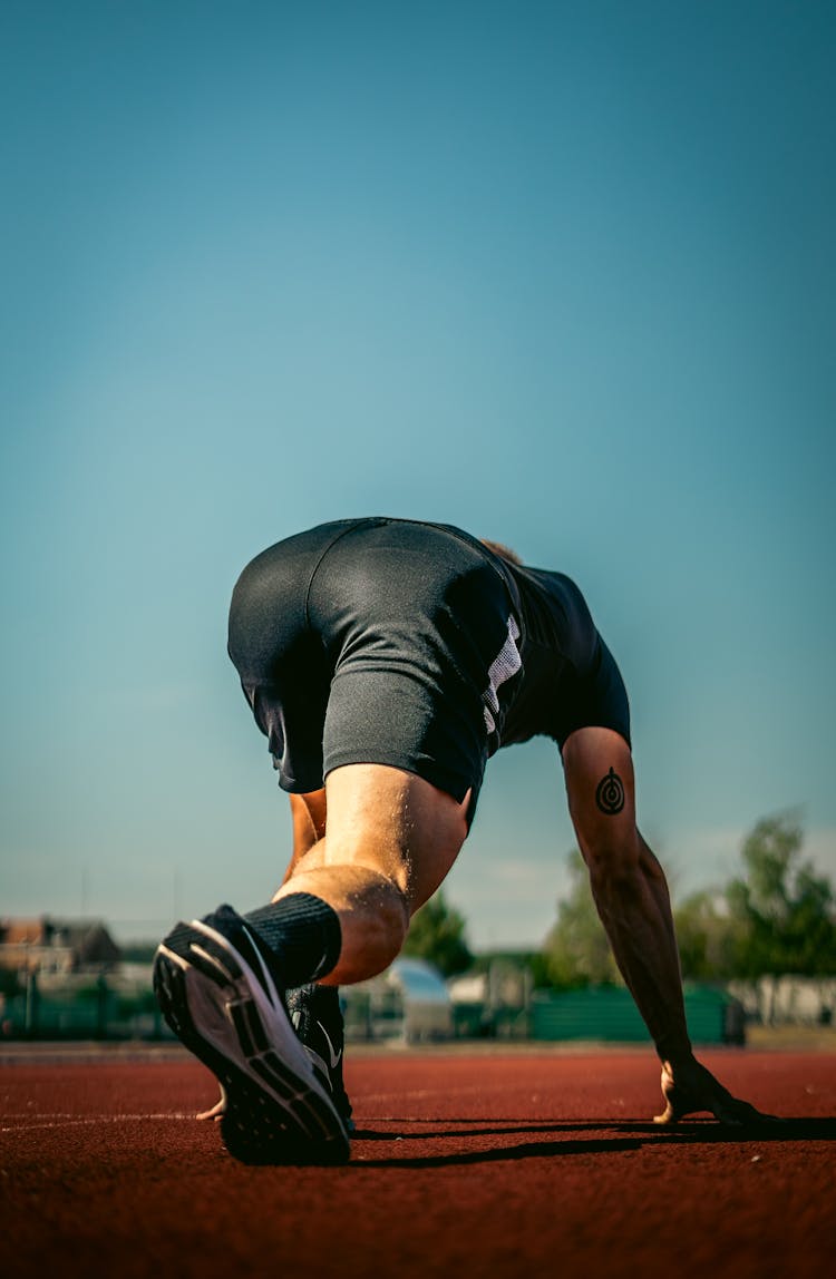 Runner On Track