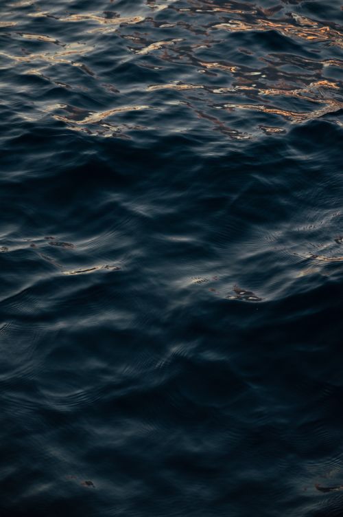 Free Moody close-up of rippling water surface in Istanbul, Turkey, ideal for backgrounds or textures. Stock Photo
