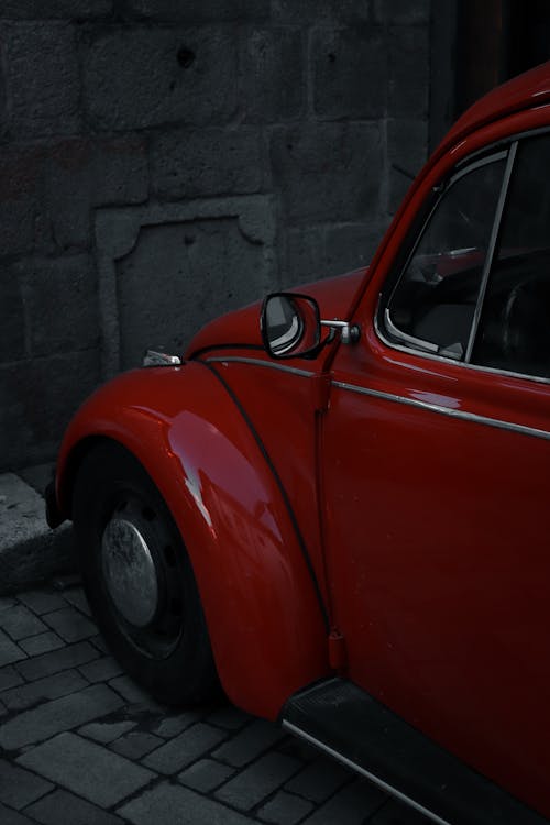 Photo of a Red Classic Car