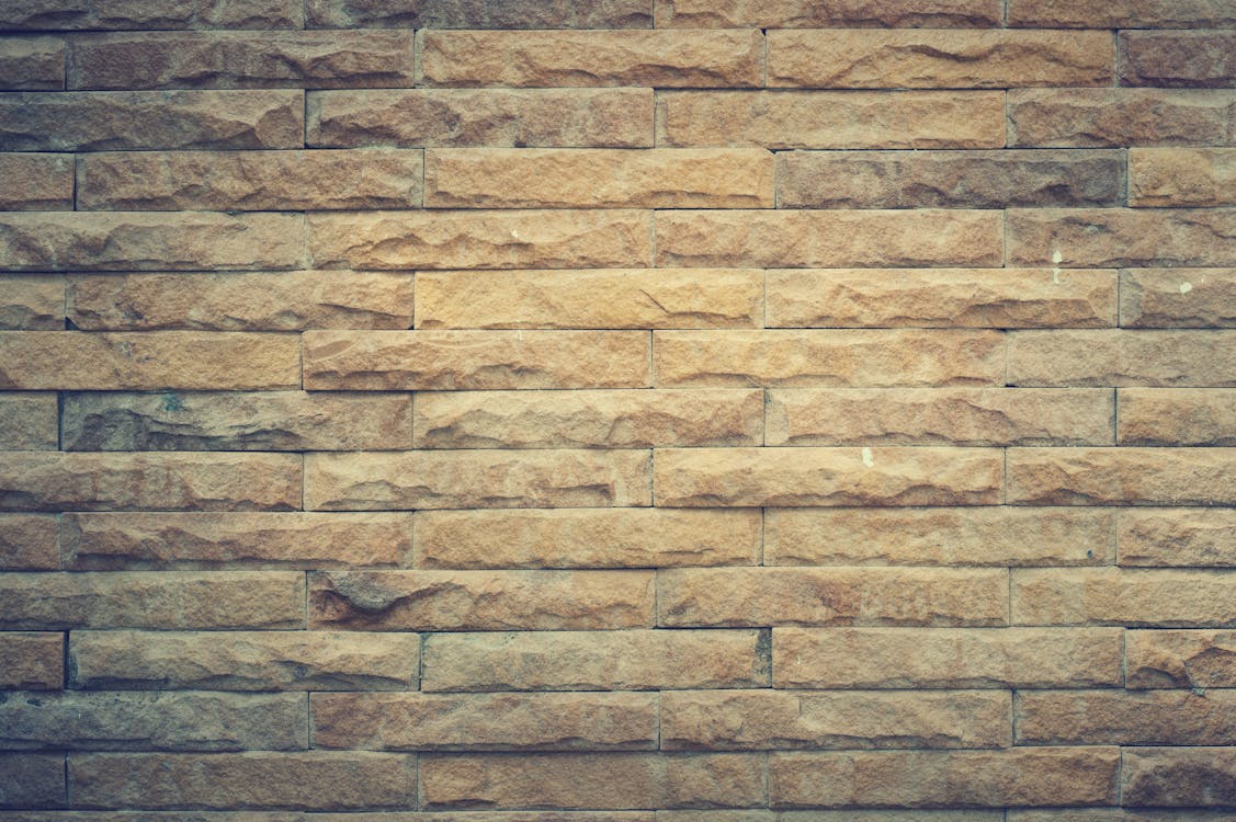Kostenlos Gelbe Backsteinmauer Stock-Foto