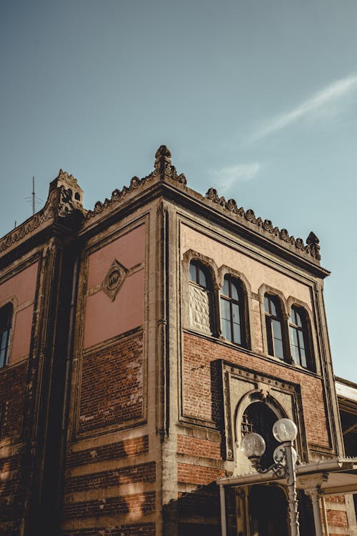 Free Close-up of an Old Building in Istanbul Stock Photo