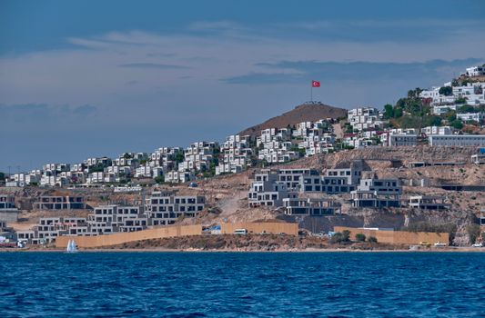 Halicarnassus mausoleum with historian — Bodrum