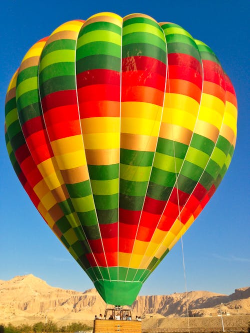 Free stock photo of hot air balloon