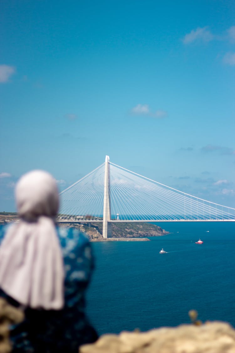 A View Of The Yavuz Sultan Selim Bridge In Turkey