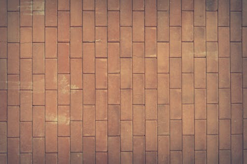 Brown Concrete Brick Wall