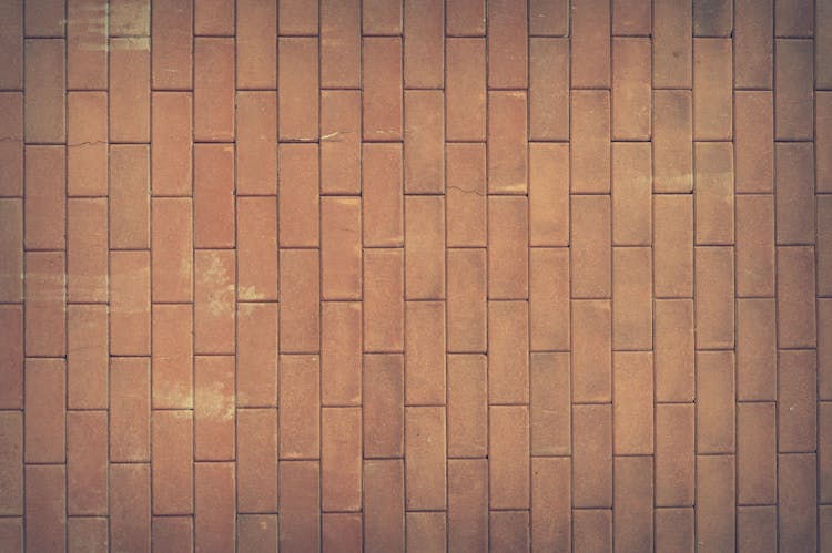 Brown Concrete Brick Wall