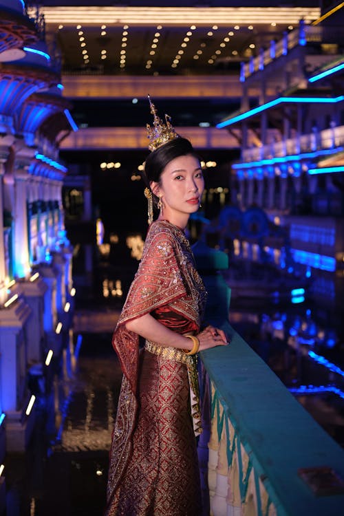 亞洲女人, 传统服饰, 優雅 的 免费素材图片