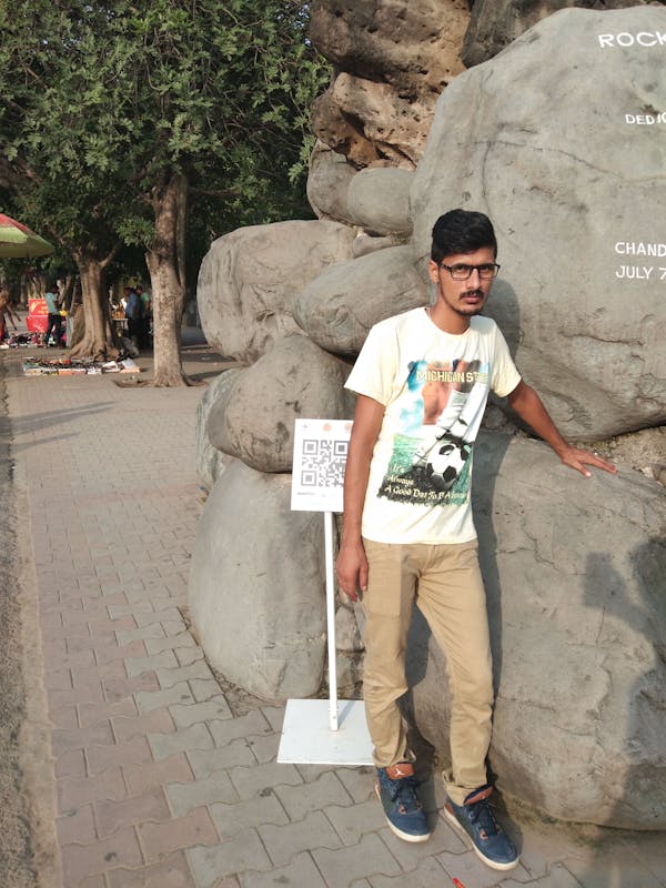 Minimalist art with geometric shapes