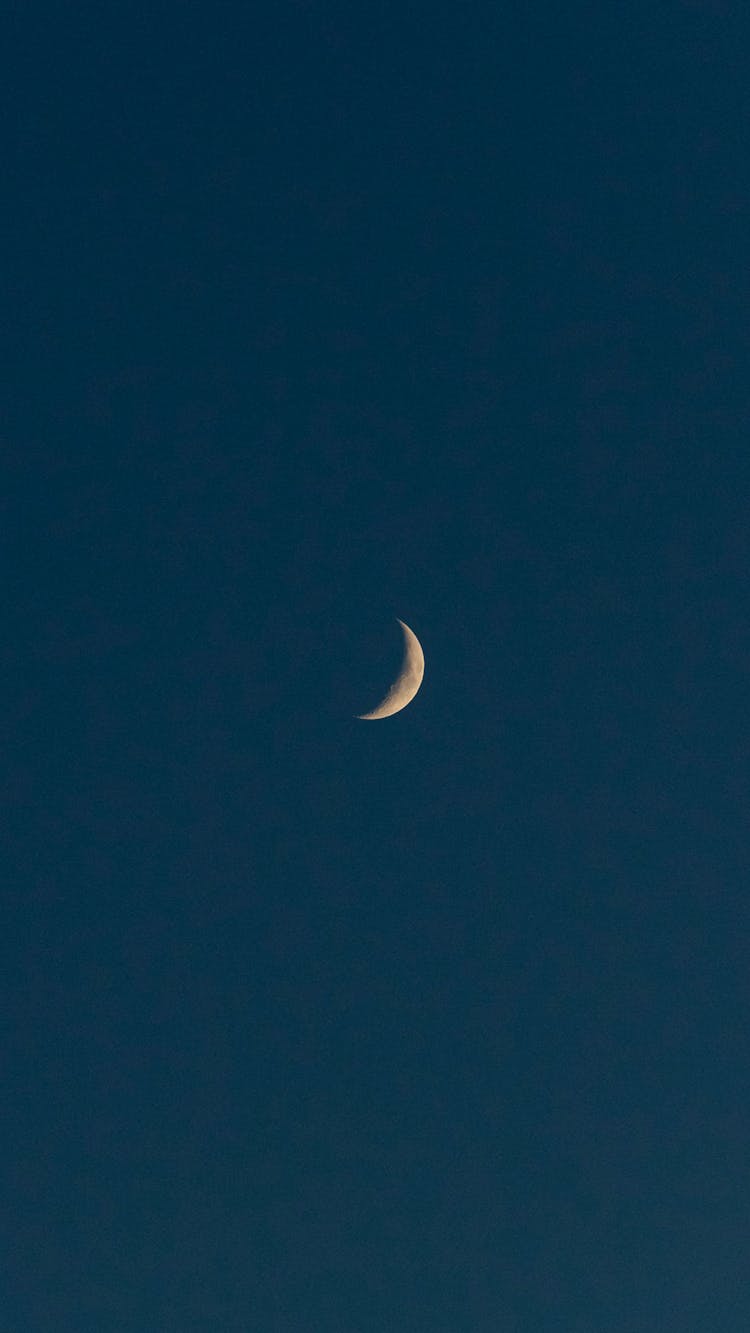 Crescent Moon In The Sky