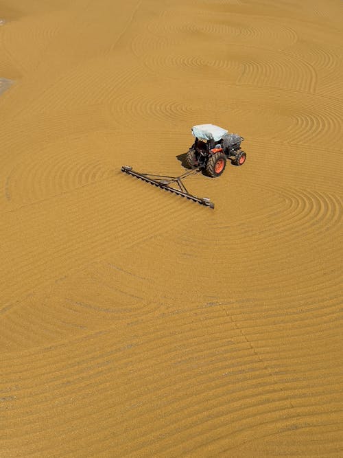 Fotos de stock gratuitas de Desierto, foto con dron, fotografía aérea