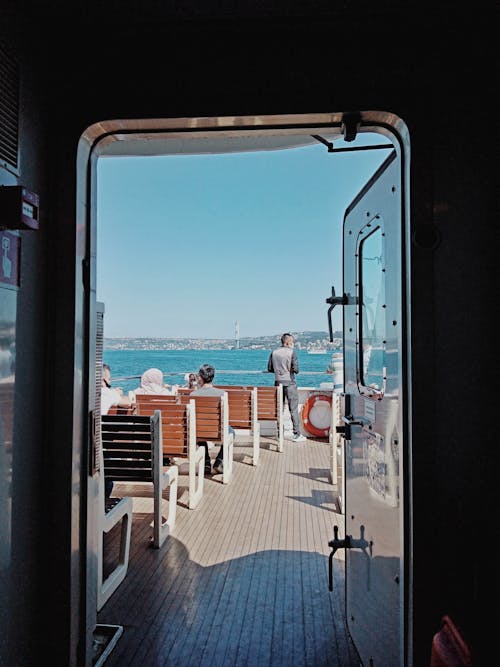 Foto profissional grátis de balsa, banco de madeira, cruzeiro