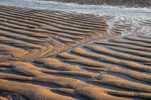 Gratis arkivbilde med mønster, natur, sand