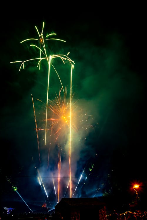 Imagine de stoc gratuită din Anul Nou, artificii, celebra