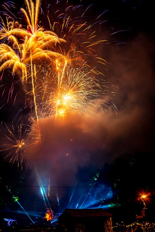 Imagine de stoc gratuită din Anul Nou, artificii, celebra