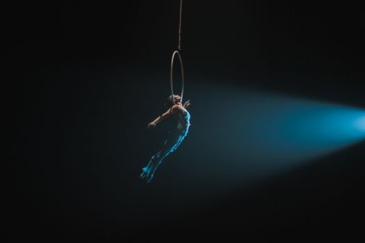 Circo del sol, espectáculo de acrobacias
