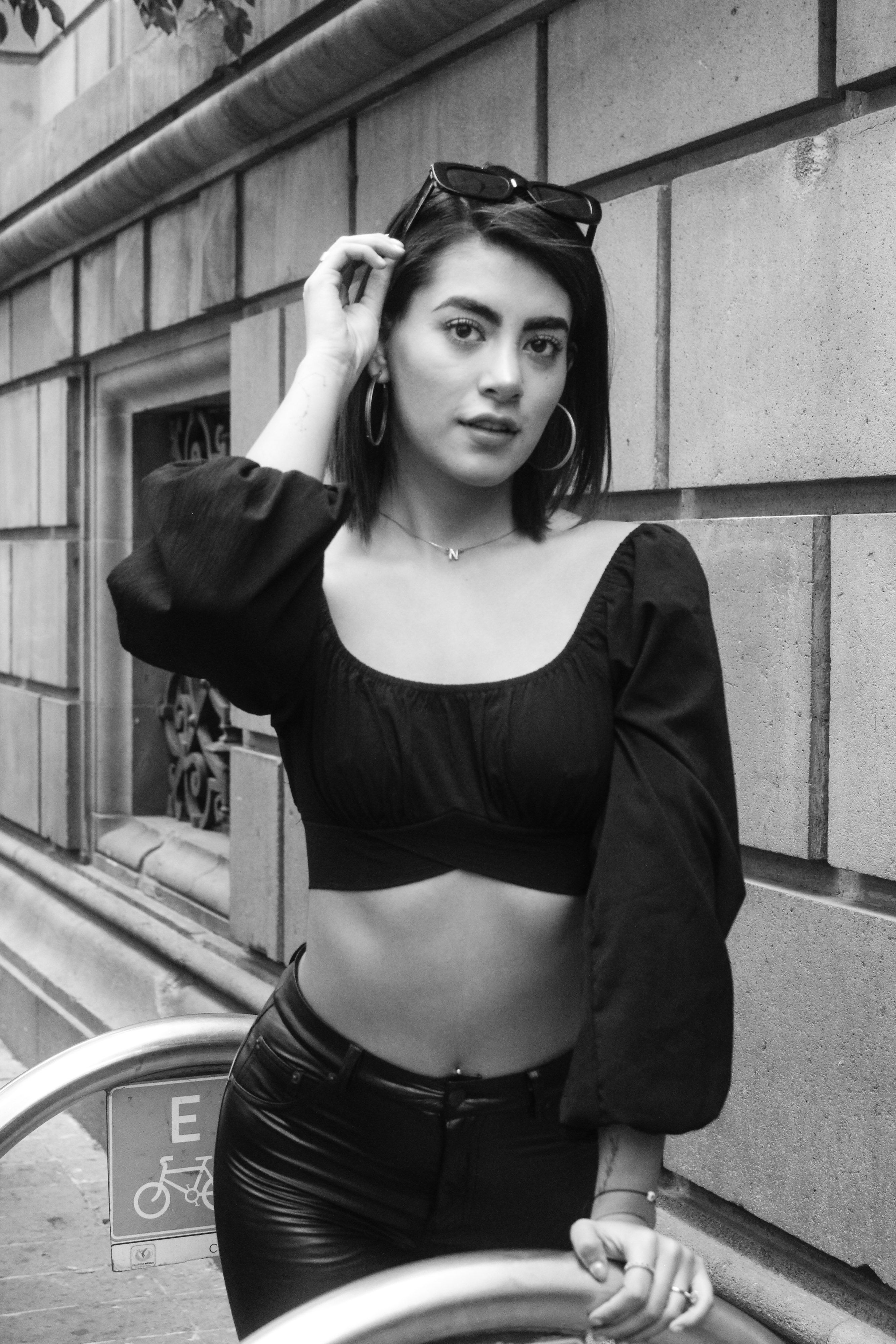 Young Woman Posing Outdoors · Free Stock Photo