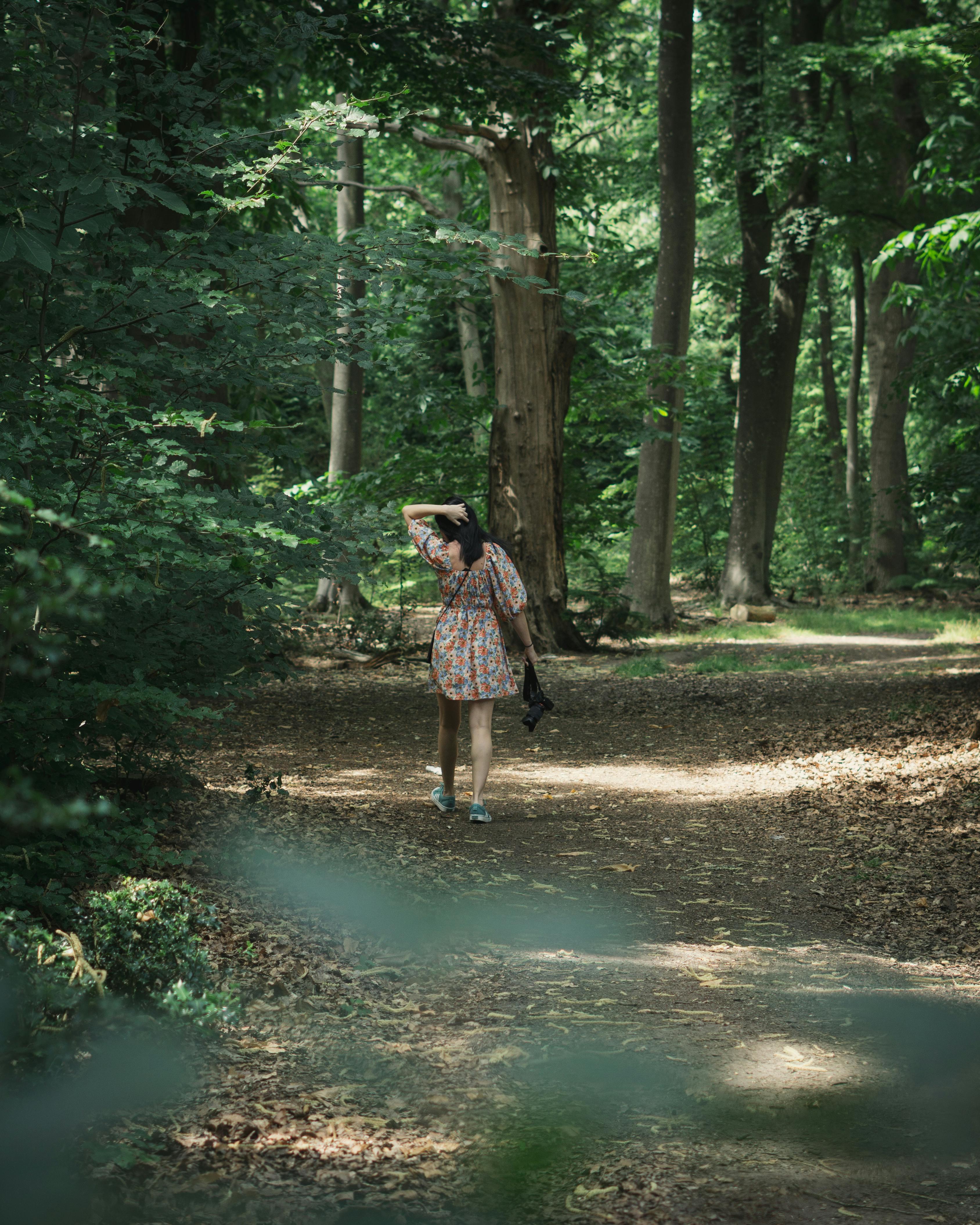 7,172 Young Girl Hiking Woods Stock Photos - Free & Royalty-Free