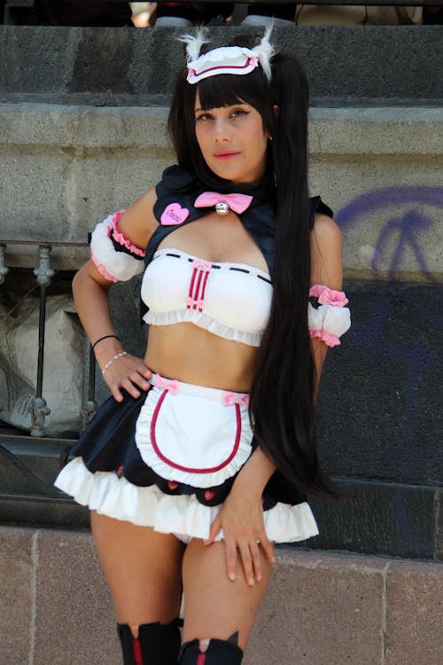 chocola, Cosplay, 側身看 的 免費圖庫相片