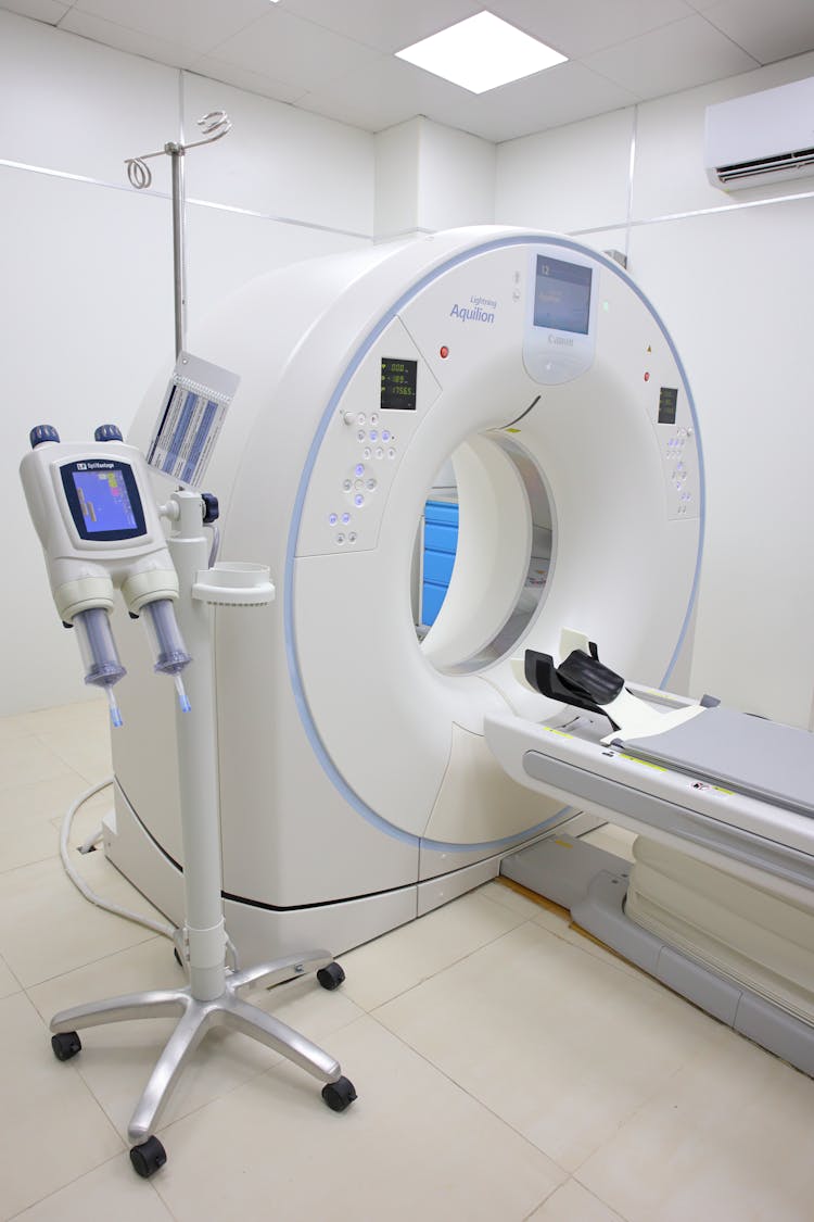 Magnetic Resonance Imaging Machine In The Hospital