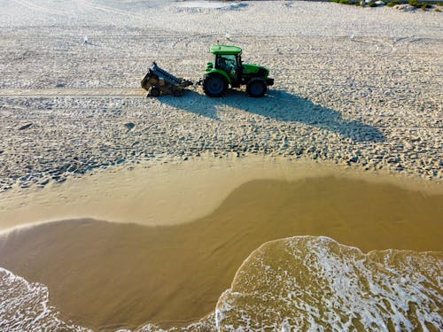 Foto profissional grátis de areia, ensolarado, limpador de praia
