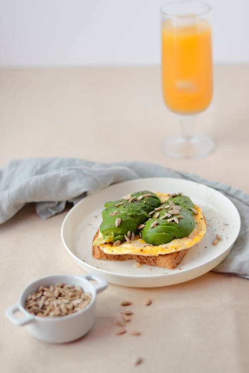 Avocado Toast on Plate