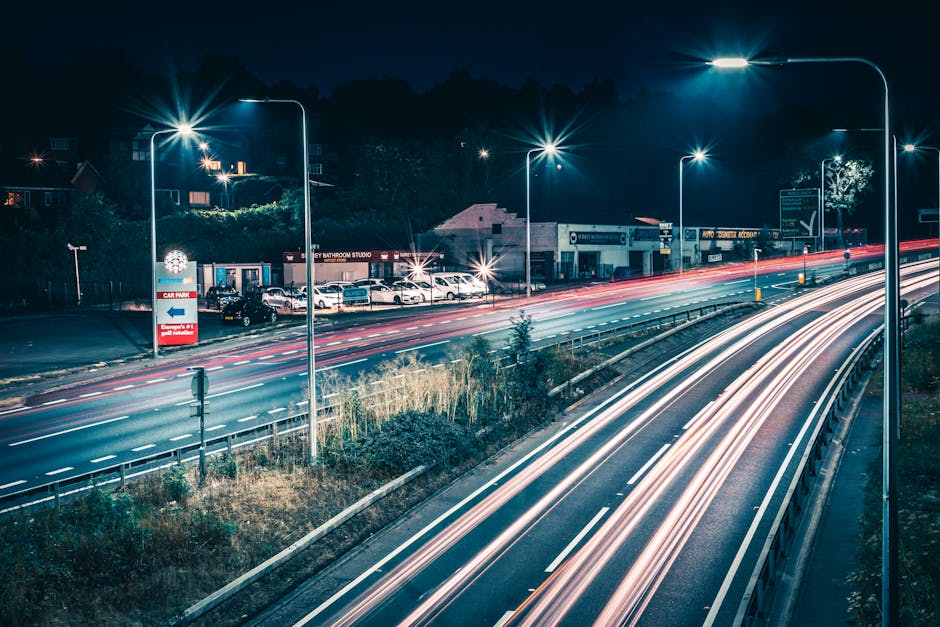 Time Lapse Cars on Fast Motion · Free Stock Photo
