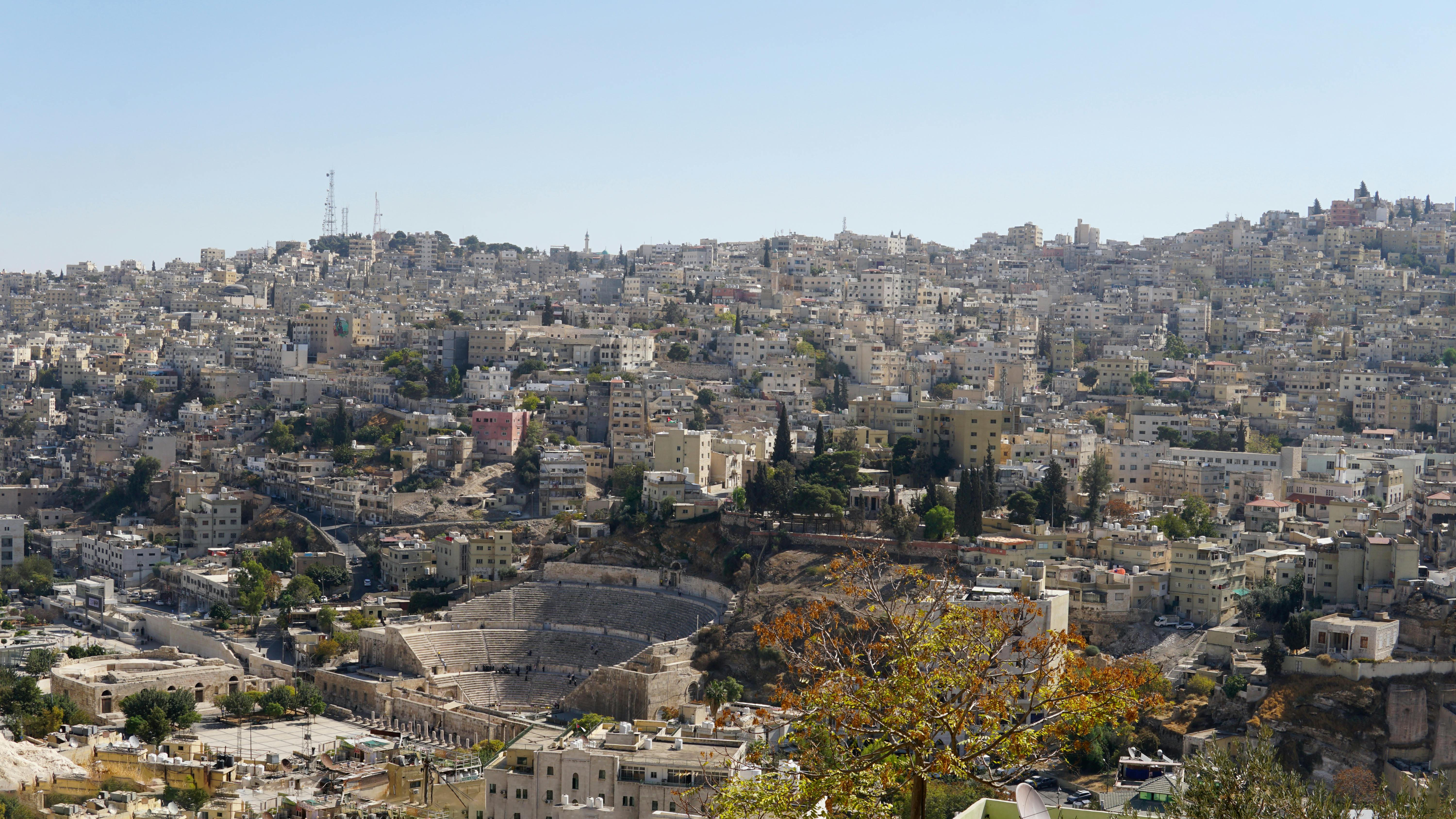 Ücretsiz amfi tiyatro, amman, amman valiliği içeren Ücretsiz stok fotoğraf Stok Fotoğraflar
