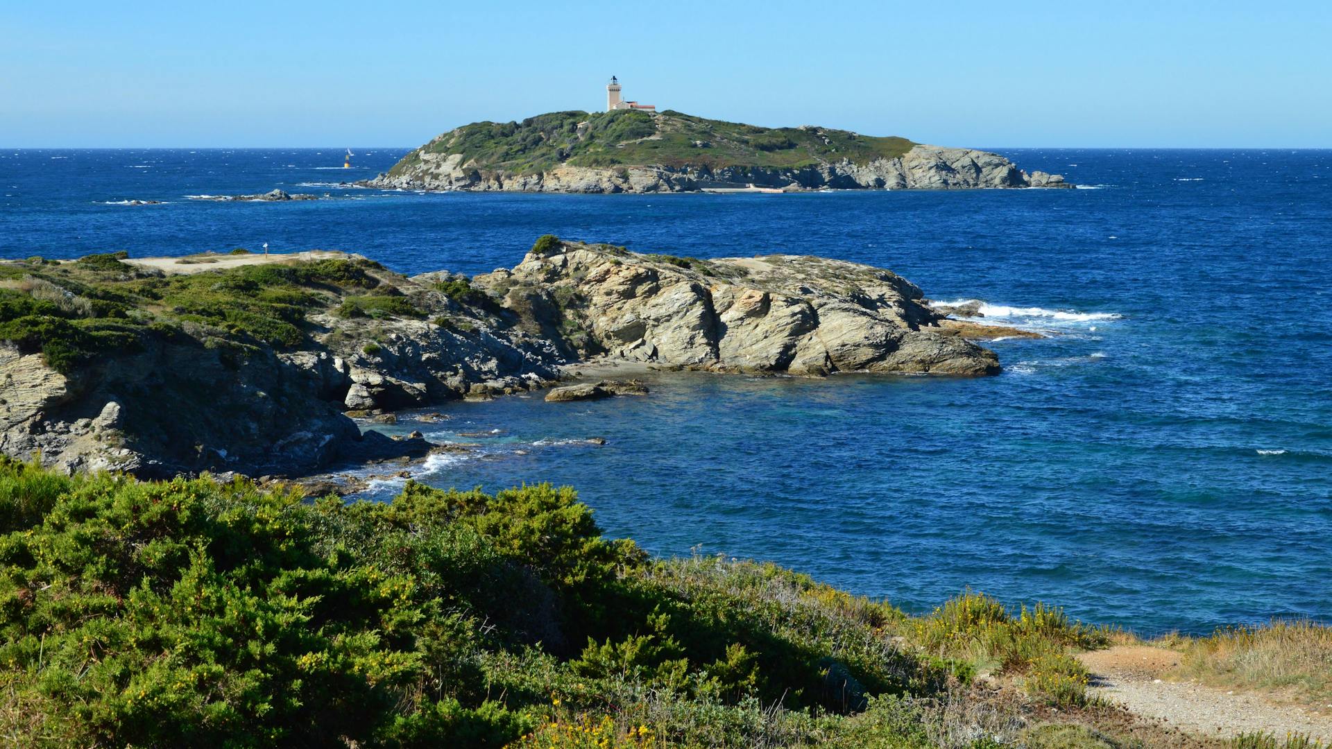 Île du Grand Rouveau, en France