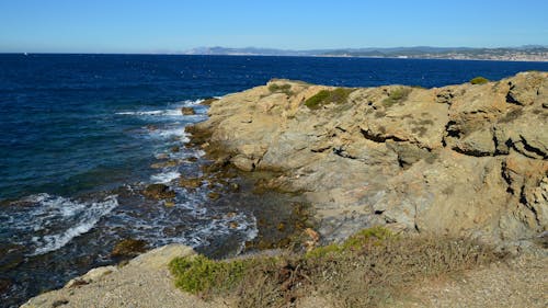 Gratis lagerfoto af hav, klippeformation, ø